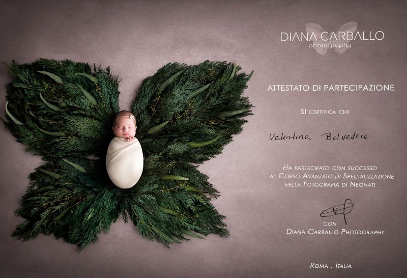 Corso Avanzato di Specializzazione Fotografia Neonati